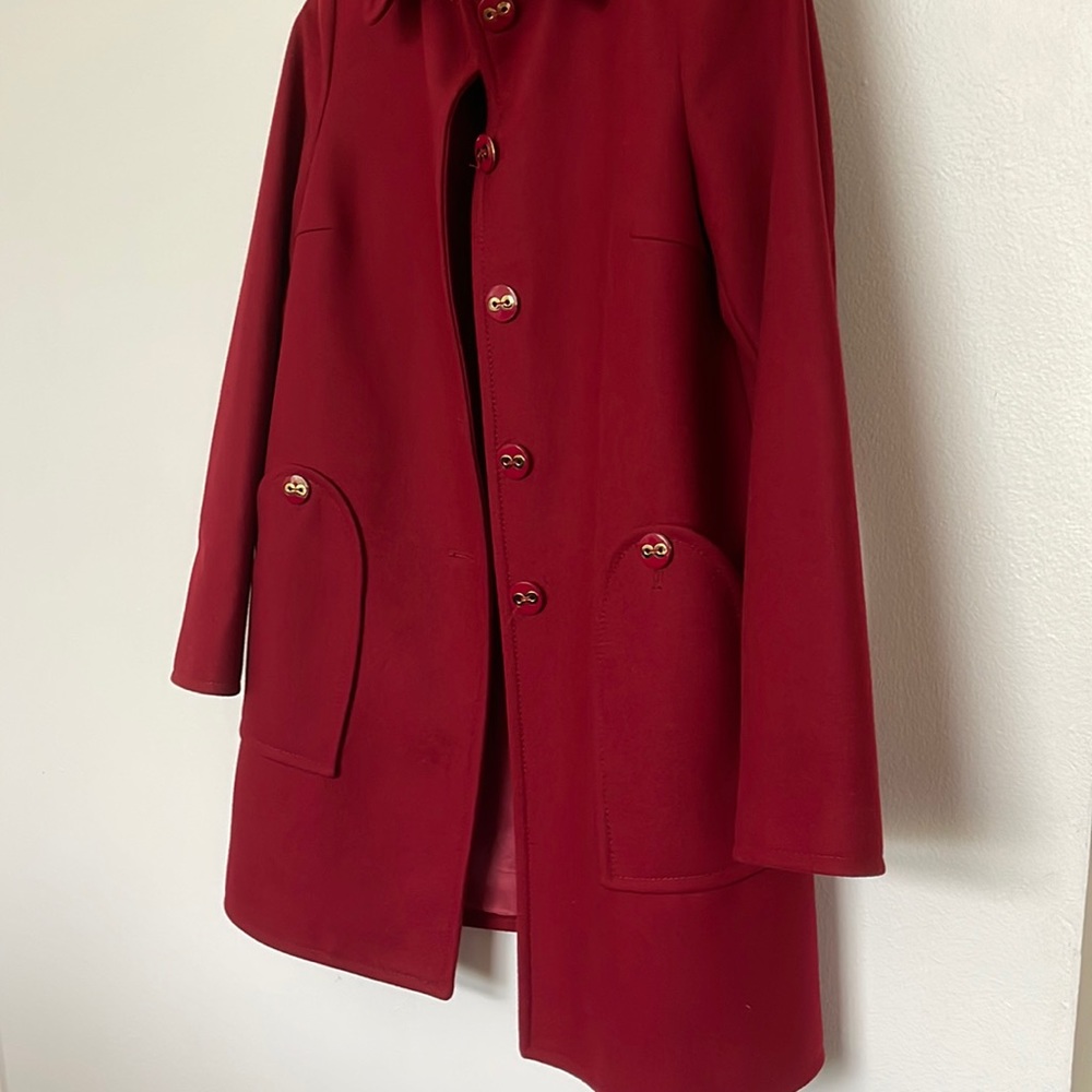 LOVE MOSCHINO wool coat. 100% Authentic . Very unique ❤️